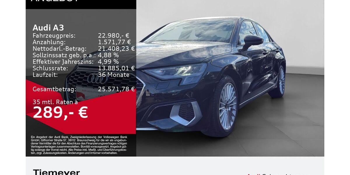 Audi A3 61.306 km 22.980 &euro; Oberhausen 46047