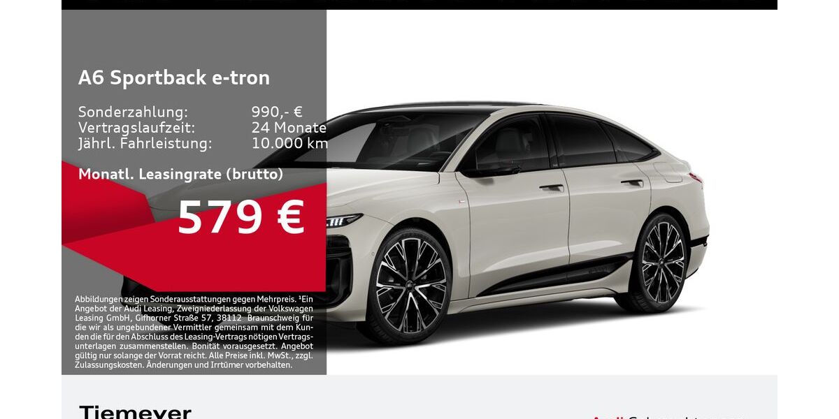 Audi A6 e-tron 13.505 km 68.210 &euro; Gelsenkirchen 45894