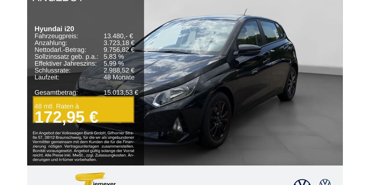 Hyundai i20 71.881 km 13.480 &euro; Marl 45770