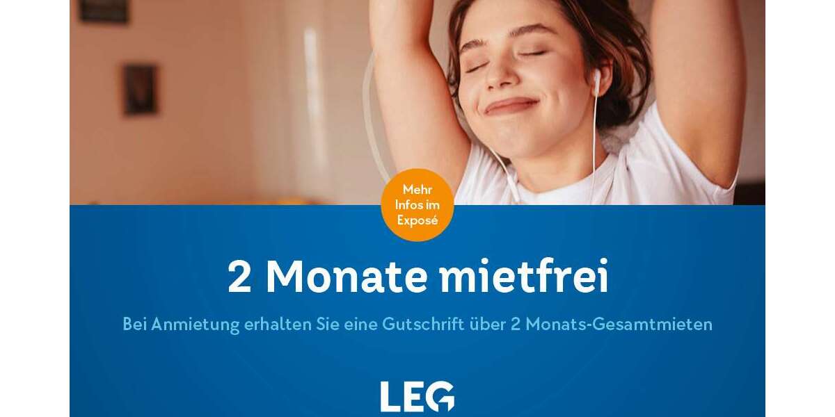 Etagenwohnung Gelsenkirchen Hassel - 3 Zimmer, 67 m&sup2;, 441&euro; | Angebot:23653964