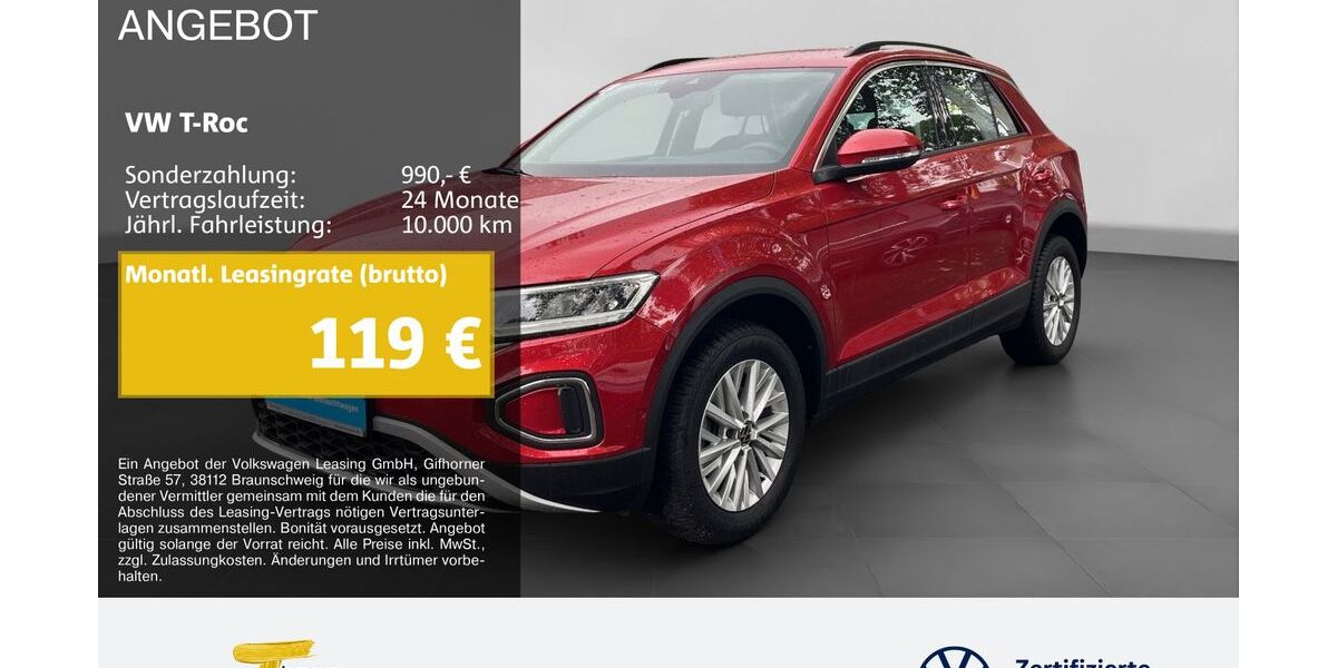 VW T-Roc 23.705 km 19.570 &euro; Gelsenkirchen 45888