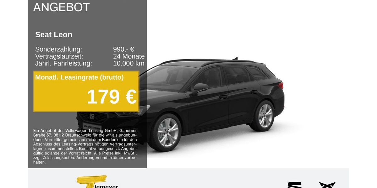 Seat Leon 21.059 km 27.930 &euro; Recklinghausen 45663