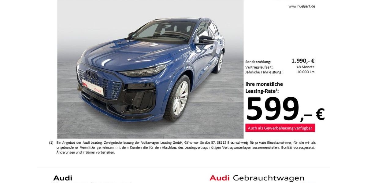Audi Q6 e-tron 5.002 km 69.988 &euro; Dortmund 44143
