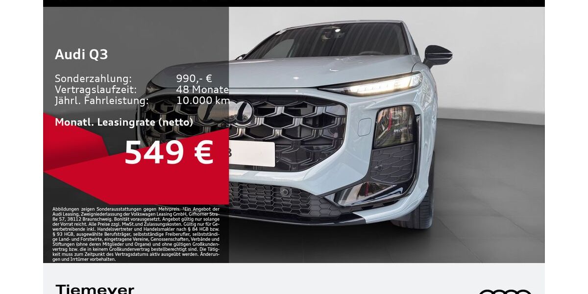 Audi Q3 3.999 km 51.440 &euro; Oberhausen 46047