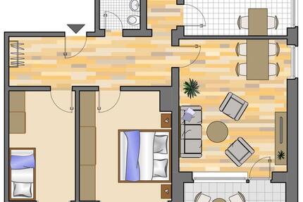 Wohnung Marl Alt-Marl - 3.5 Zimmer, 74 m&sup2;, 559&euro; | Angebot:25648667