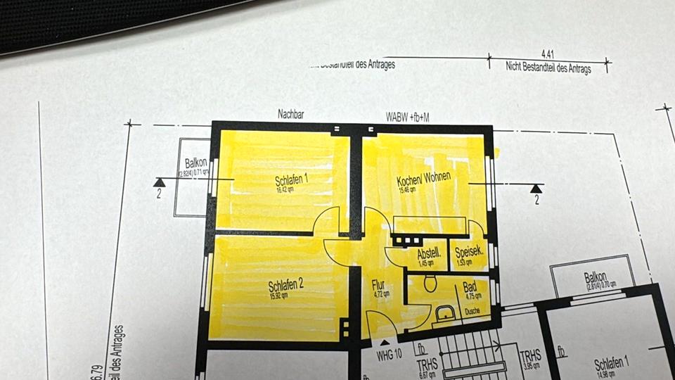 Etagenwohnung Hagen Hagen-Mitte - 2 Zimmer, 62 m&sup2;, 650&euro; | Angebot:25426702