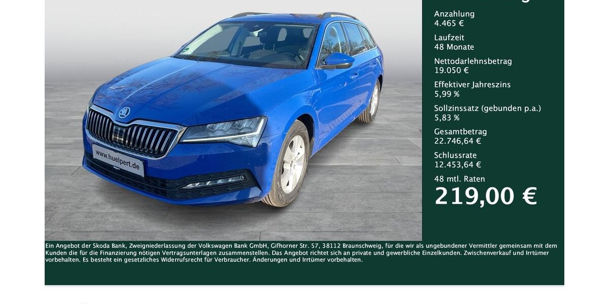 Skoda Superb 57.087 km 22.816 &euro; Dortmund 44269