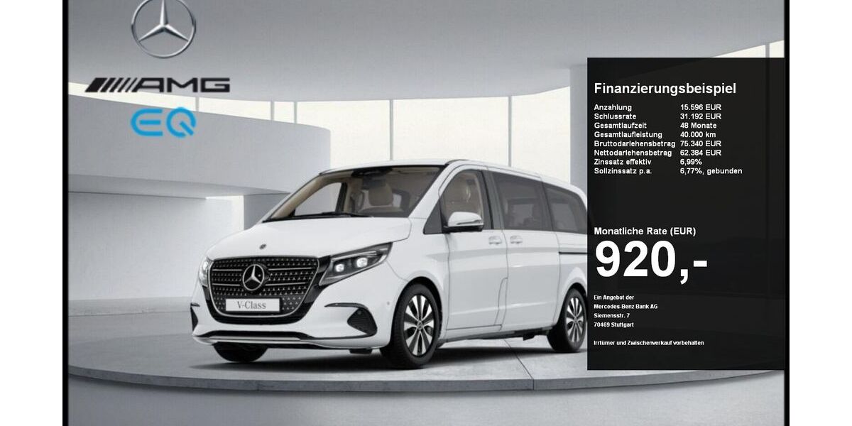 Mercedes-Benz V 300 30.747 km 77.840 &euro; Dortmund 44139