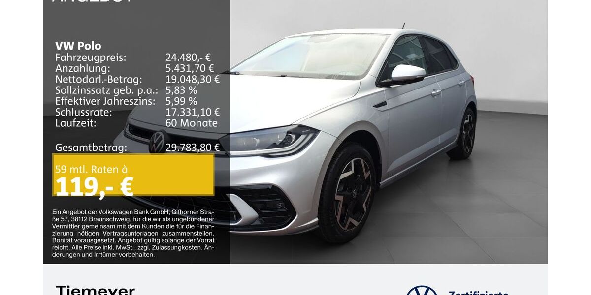 VW Polo 1.990 km 24.480 &euro; Bochum 44892
