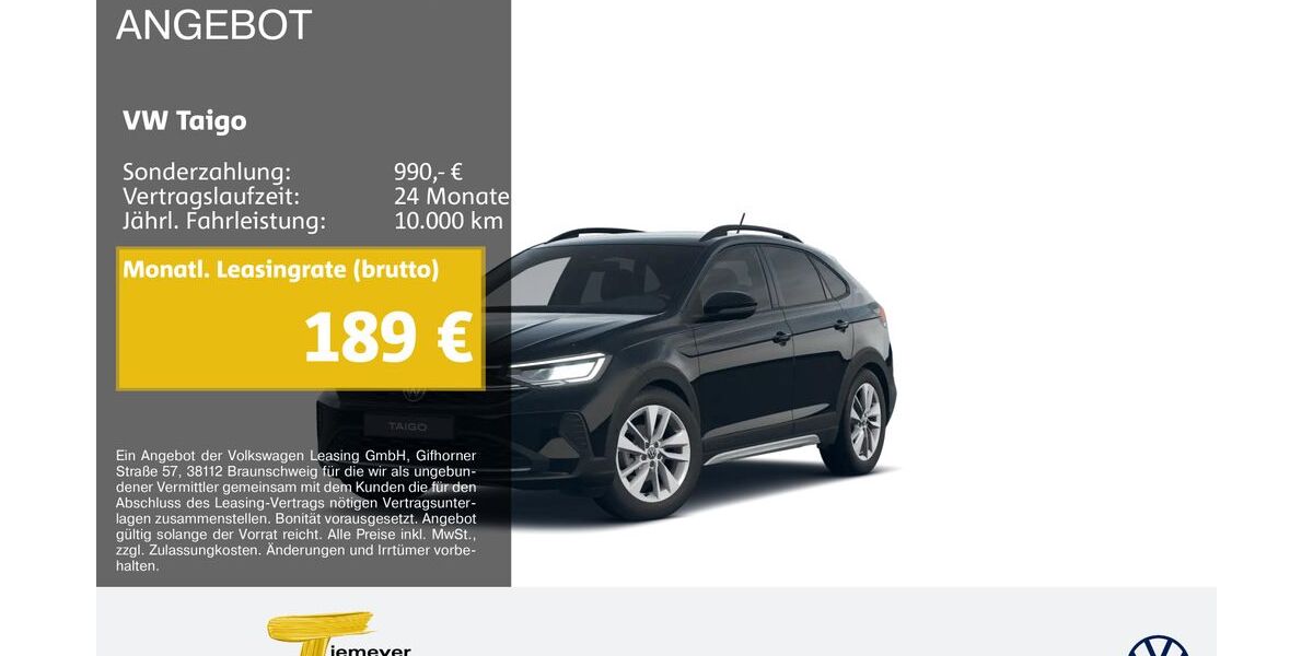 VW Taigo 25.099 km 22.770 &euro; Herne 44653