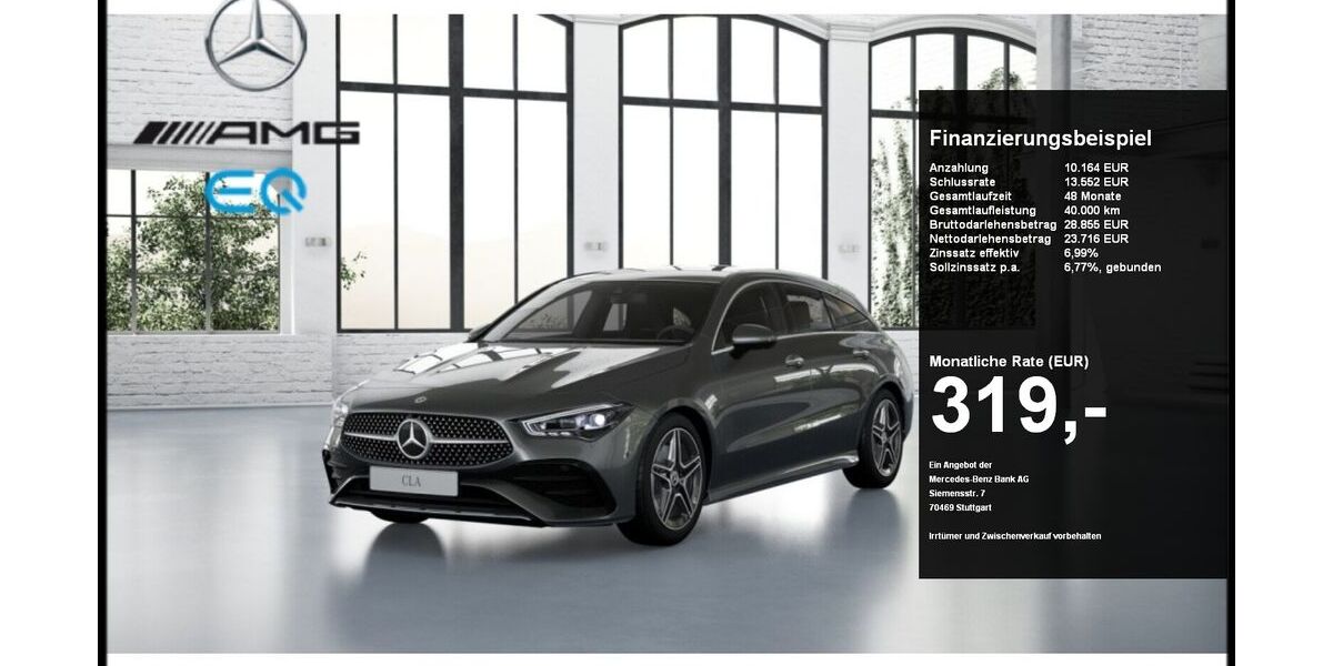 Mercedes-Benz CLA 200 Shooting Brake 12.641 km 33.490 &euro; Hagen 58135