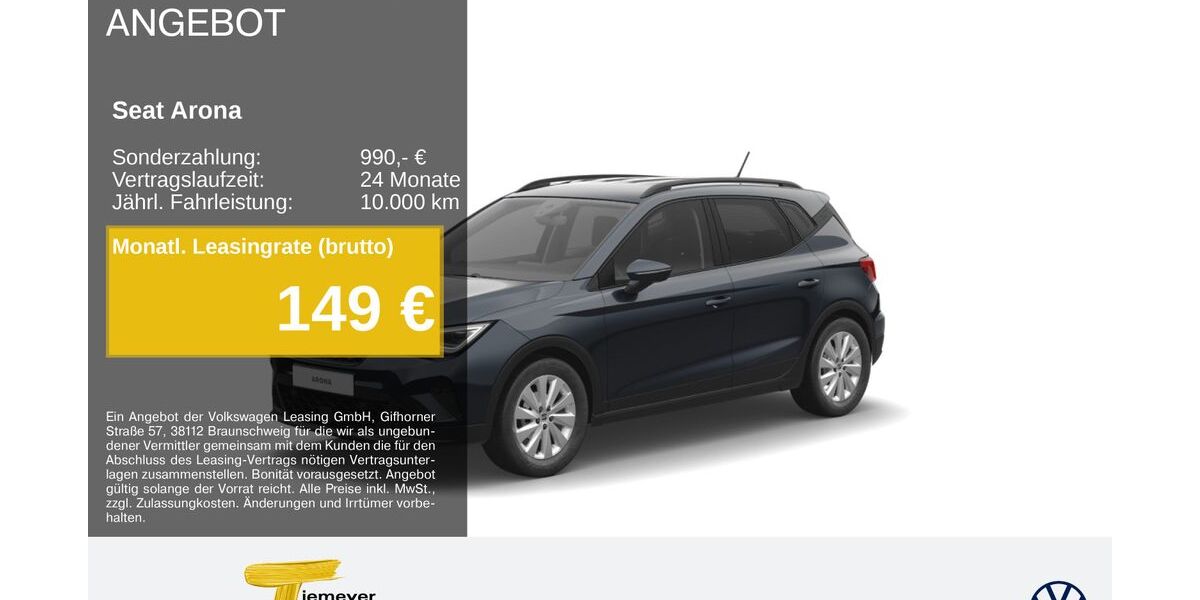 Seat Arona 23.105 km 21.990 &euro; Oberhausen 46047