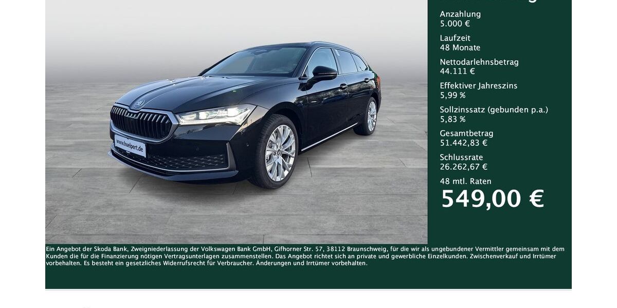 Skoda Superb 9.642 km 49.111 &euro; Dortmund 44309