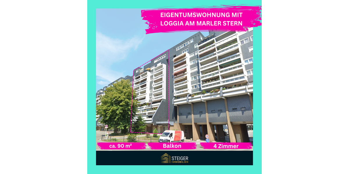 Etagenwohnung Marl Alt-Marl - 4 Zimmer, 91 m&sup2;, 139.000&euro; | Angebot:25272711