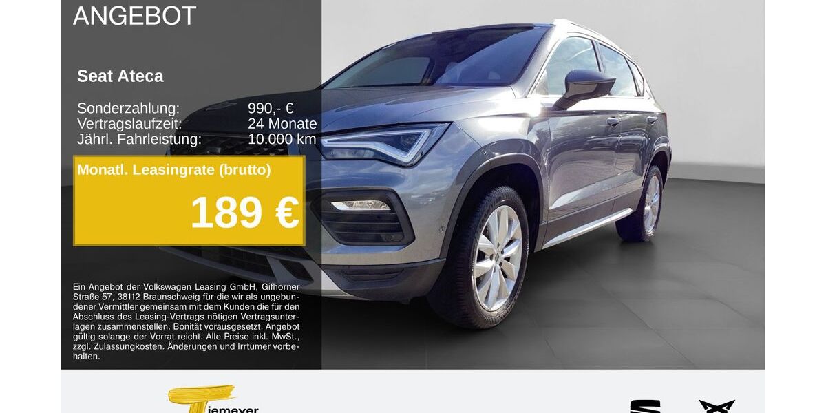 Seat Ateca 28.494 km 26.250 &euro; Gelsenkirchen OT Beckhausen 45899