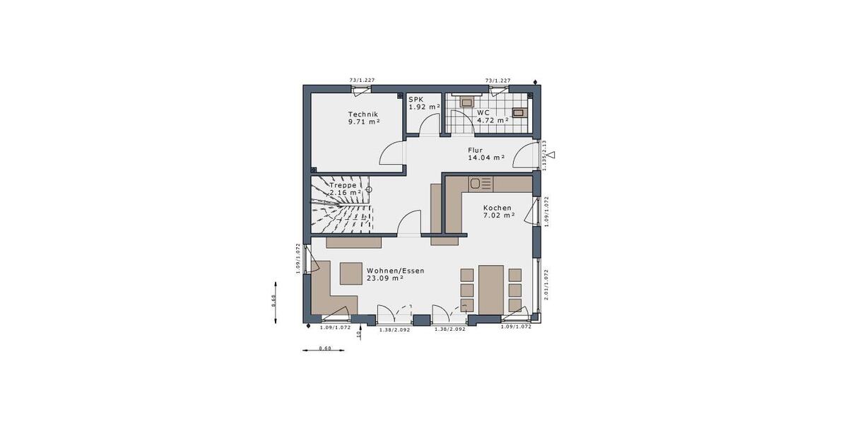 Einfamilienhaus Schwelm - 4 Zimmer, 125 m&sup2;, 1.900&euro; | Angebot:24369593