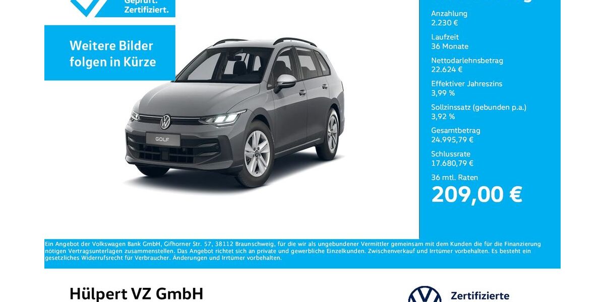 VW Golf 12.553 km 23.911 &euro; Dortmund 44141