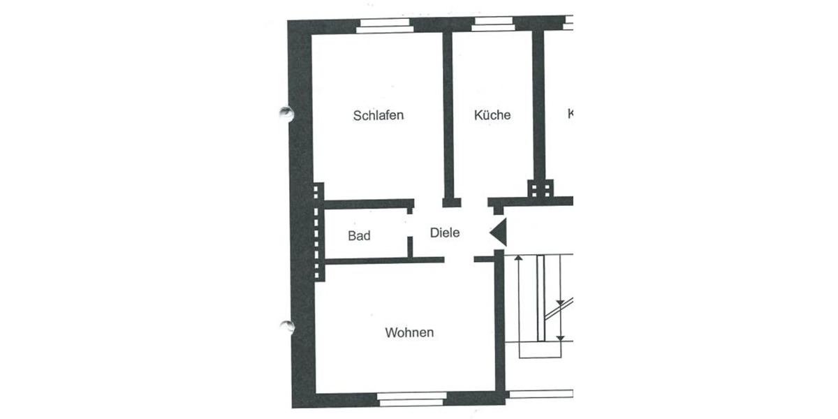 Erdgeschoßwohnung Essen Stadtbezirk II - 2 Zimmer, 62 m&sup2;, 640&euro; | Angebot:25942449