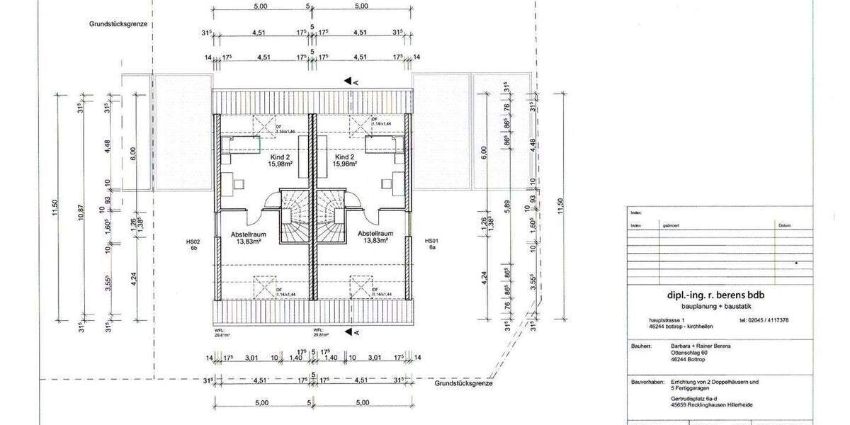 Doppelhaushälfte Recklinghausen Hillerheide - 4 Zimmer, 117 m&sup2;, 290.000&euro; | Angebot:25769248