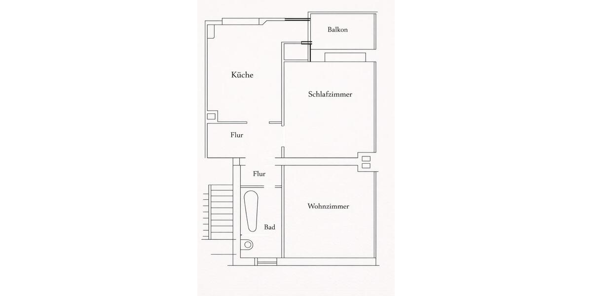 Etagenwohnung Oberhausen - 2 Zimmer, 62 m&sup2;, 680&euro; | Angebot:25720448
