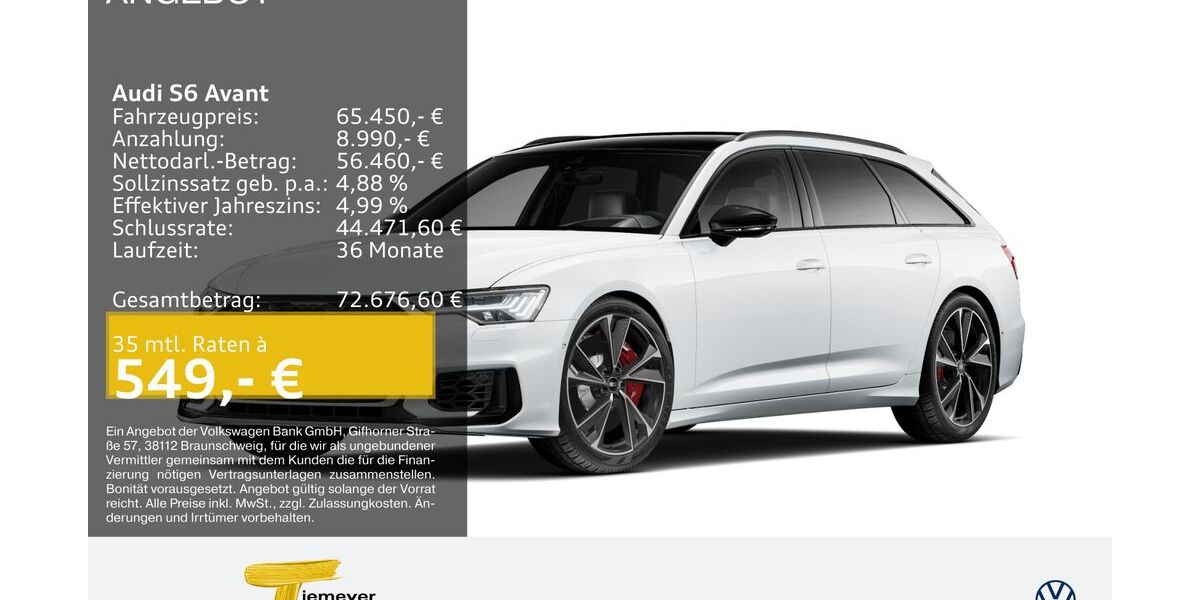 Audi S6 34.411 km 65.450 &euro; Recklinghausen 45663