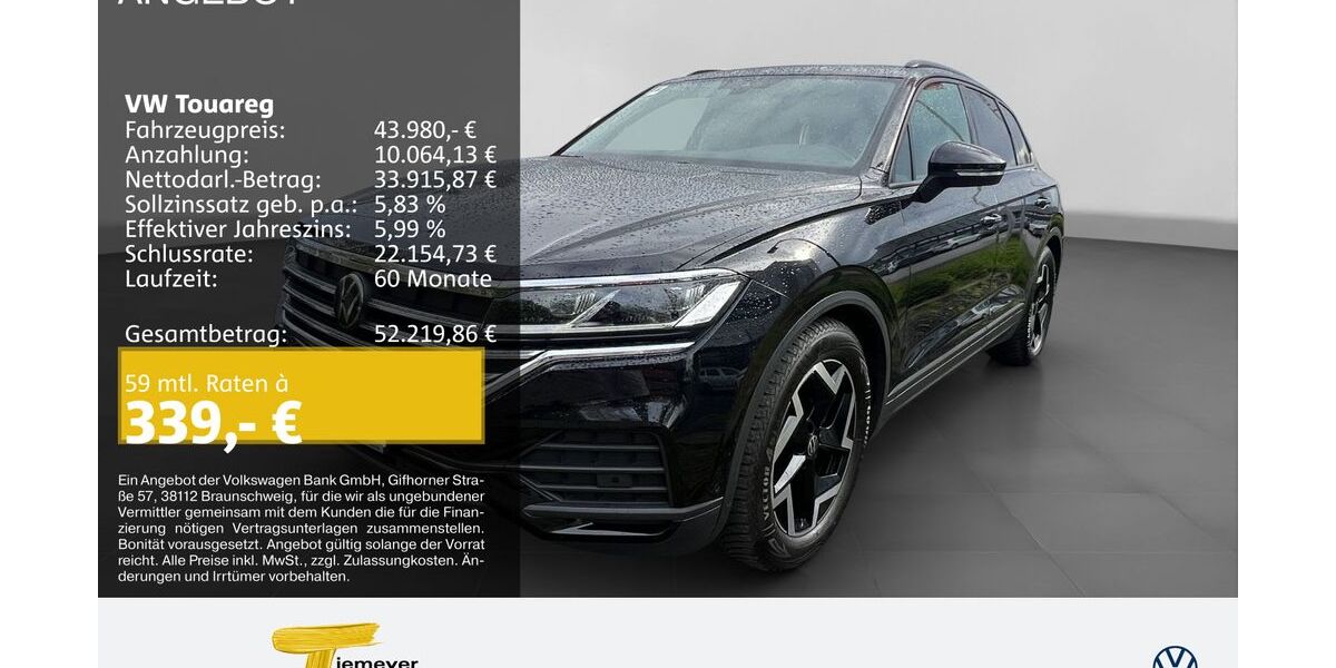 VW Touareg 59.228 km 43.980 &euro; Recklinghausen 45663