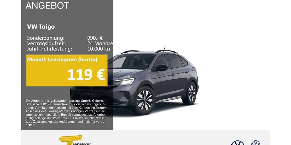 VW Taigo 20.141 km 19.760 &euro; Marl 45770