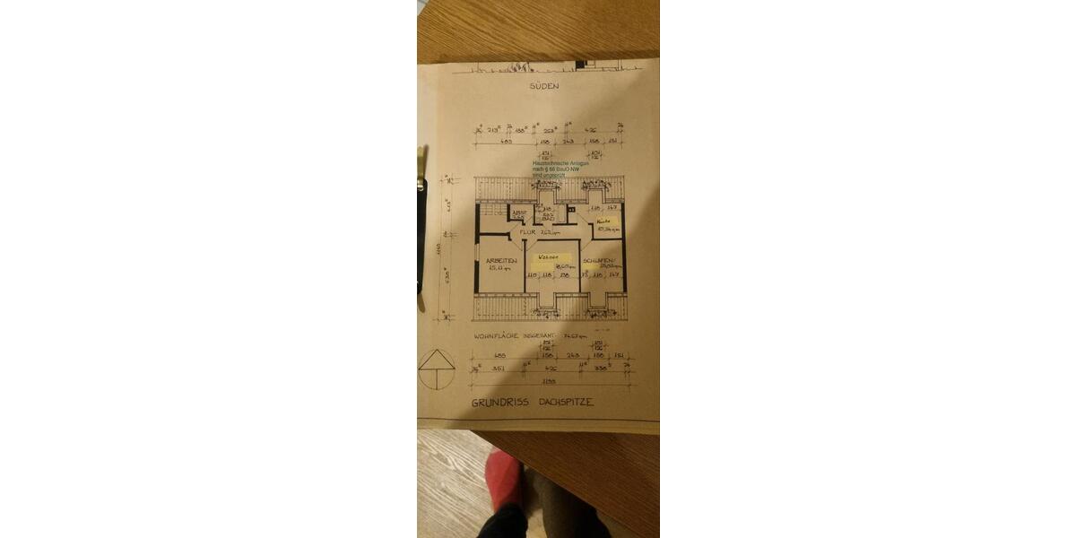 Dachgeschoßwohnung Dorsten Alt-Wulfen - 4 Zimmer, 78 m&sup2;, 540&euro; | Angebot:25056209