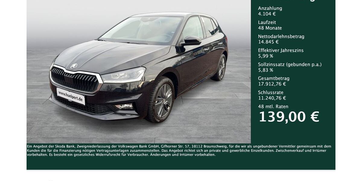 Skoda Fabia 21.081 km 18.949 &euro; Dortmund 44309