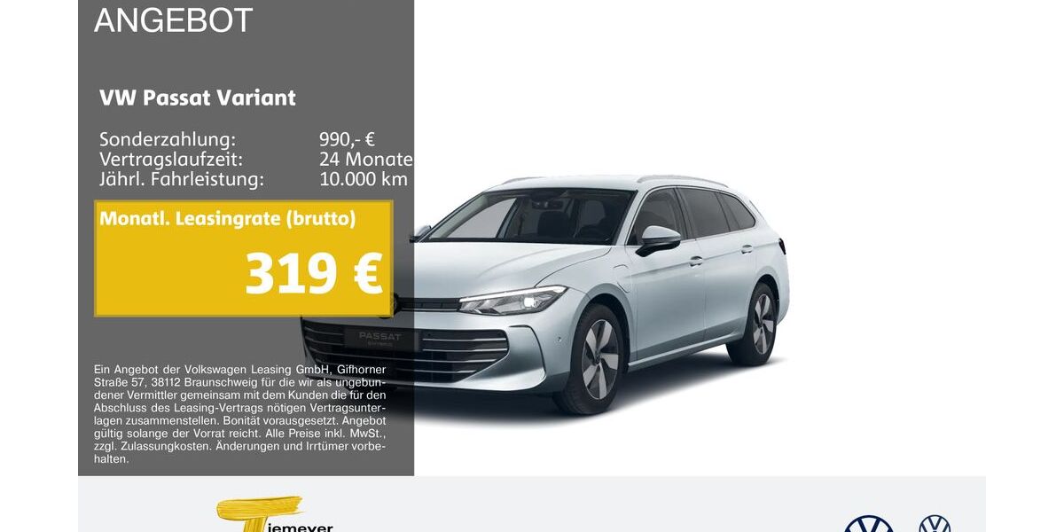 VW Passat Variant 26.948 km 36.620 &euro; Castrop-Rauxel 44575