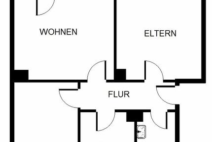 Wohnung Gelsenkirchen Gelsenkirchen-Nord - 3 Zimmer, 57 m&sup2;, 459&euro; | Angebot:25751952