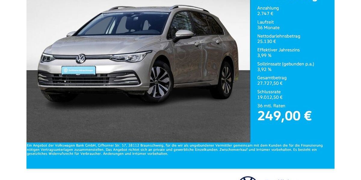 VW Golf 16.992 km 26.711 &euro; Dortmund 44141