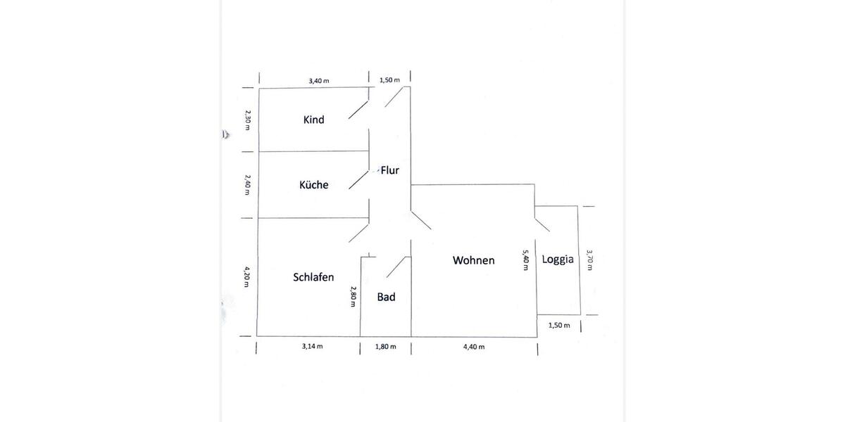 Etagenwohnung Lünen Alstedde - 3.5 Zimmer, 74 m&sup2;, 580&euro; | Angebot:25853554