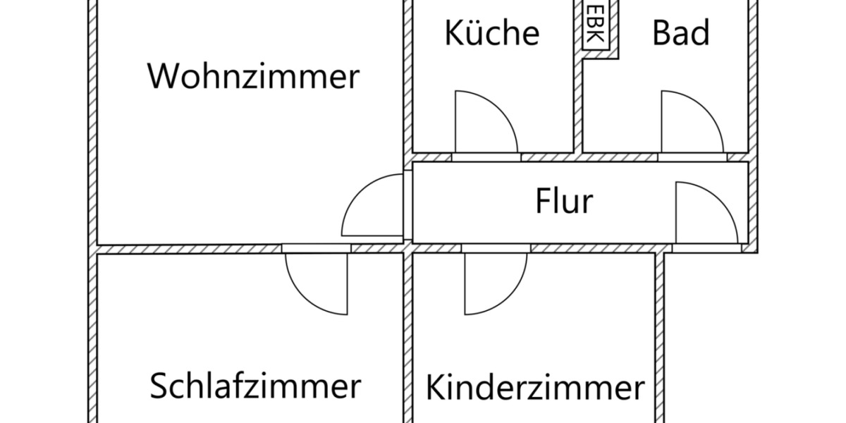 Erdgeschoßwohnung Marl Alt-Marl - 3 Zimmer, 70 m&sup2;, 453&euro; | Angebot:25927200