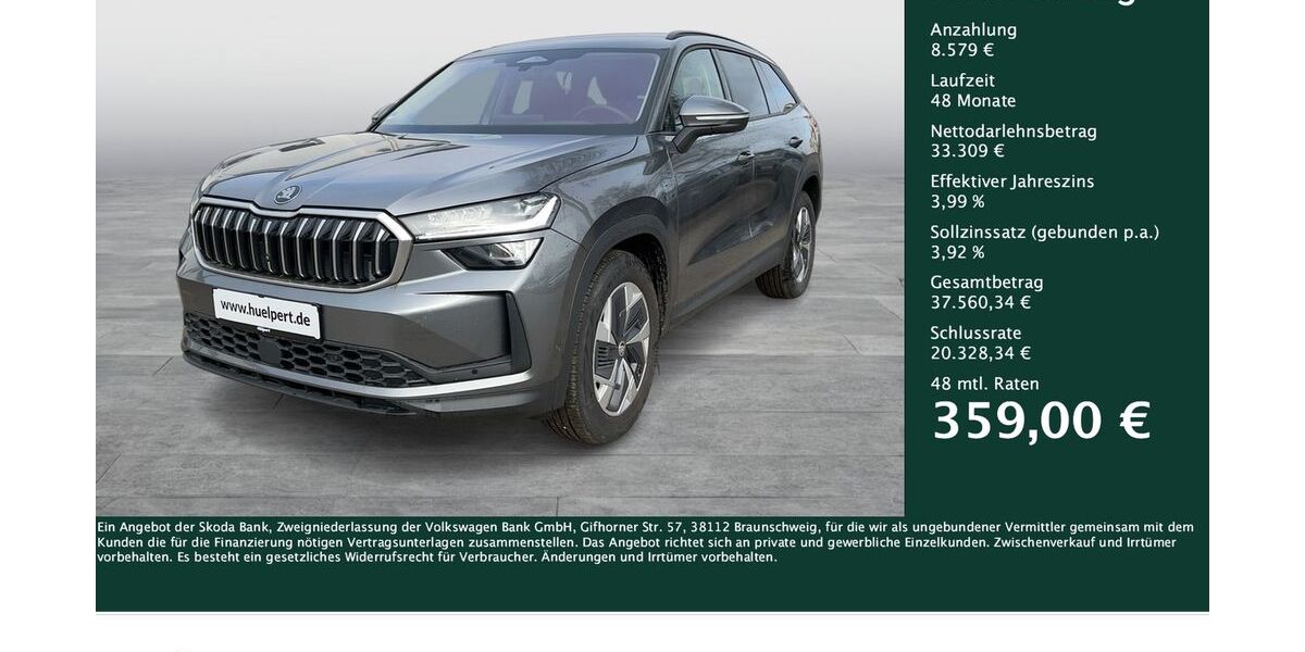 Skoda Kodiaq 3.140 km 41.738 &euro; Dortmund 44269