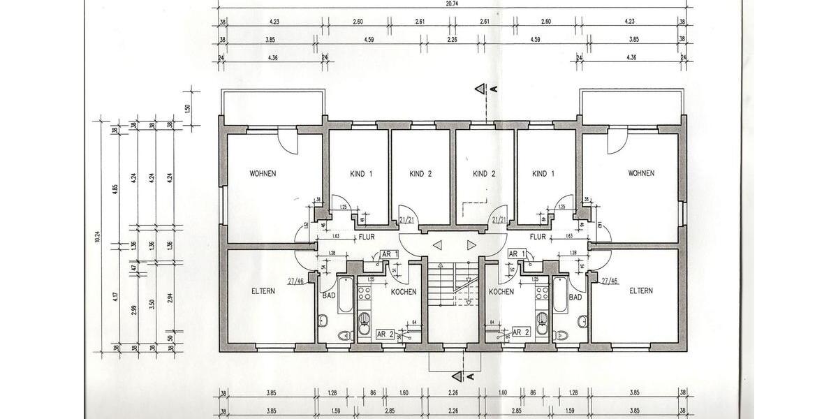 Etagenwohnung Bochum Werne - 4 Zimmer, 82 m&sup2;, 650&euro; | Angebot:26164521