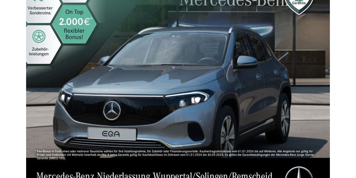 Mercedes-Benz EQA 8.098 km 40.890 &euro; Wuppertal 42115