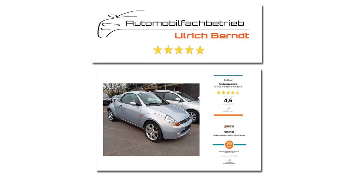 Ford Streetka 107.855 km 2.999 &euro; Essen 45307