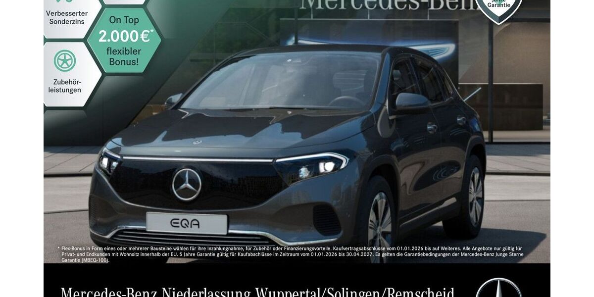 Mercedes-Benz EQA 10.269 km 36.990 &euro; Wuppertal 42115