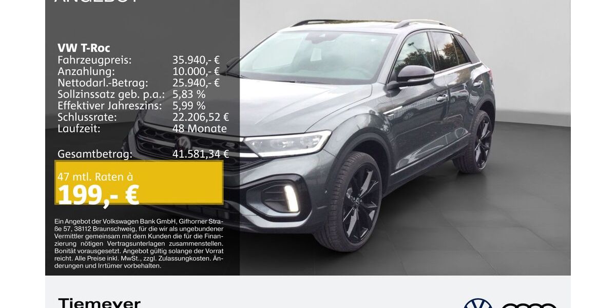VW T-Roc 4.999 km 30.870 &euro; Gelsenkirchen 45894