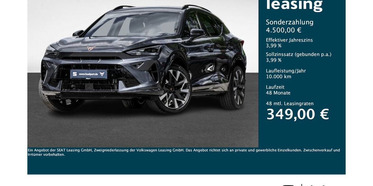 Cupra Formentor 6.145 km 41.322 &euro; Dortmund 44269