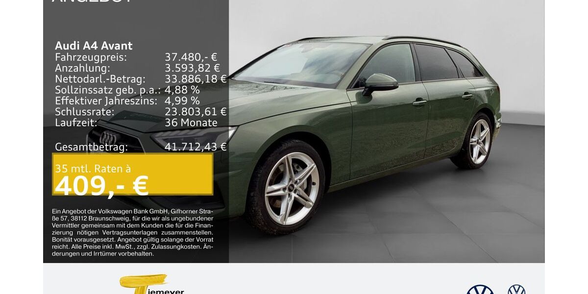 Audi A4 27.322 km 37.480 &euro; Castrop-Rauxel 44575