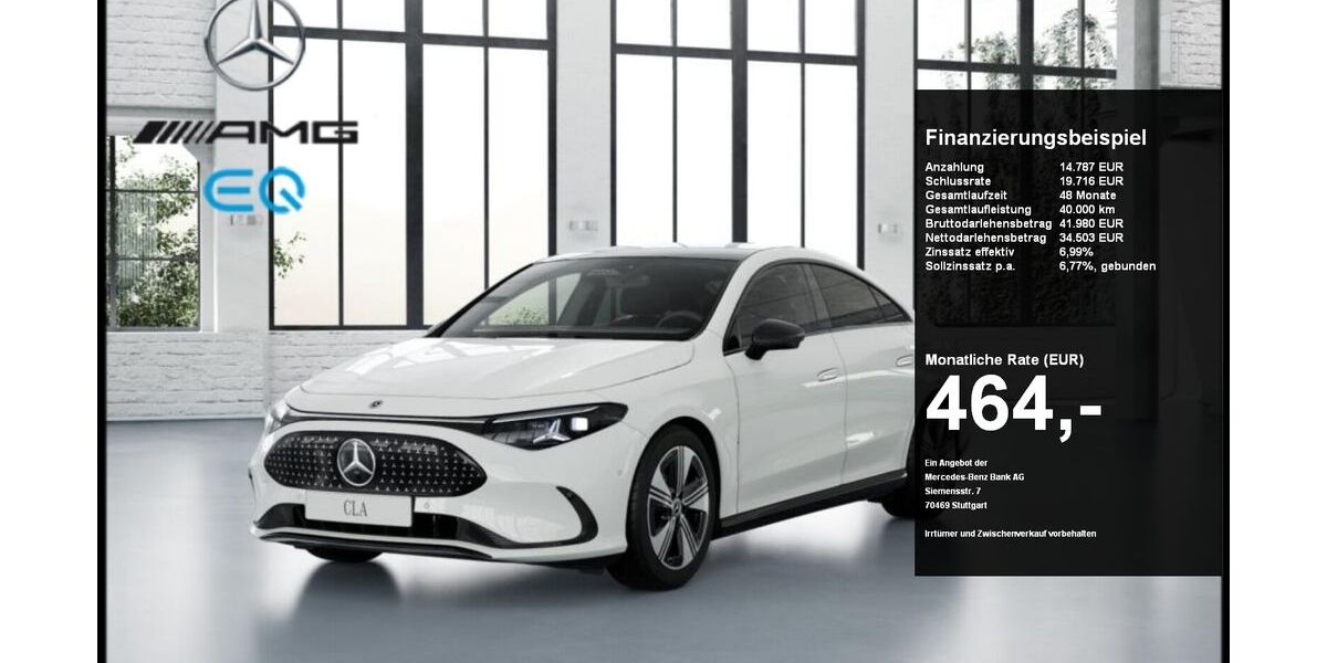 Mercedes-Benz CLA 250 11.273 km 47.900 &euro; Lünen 44532