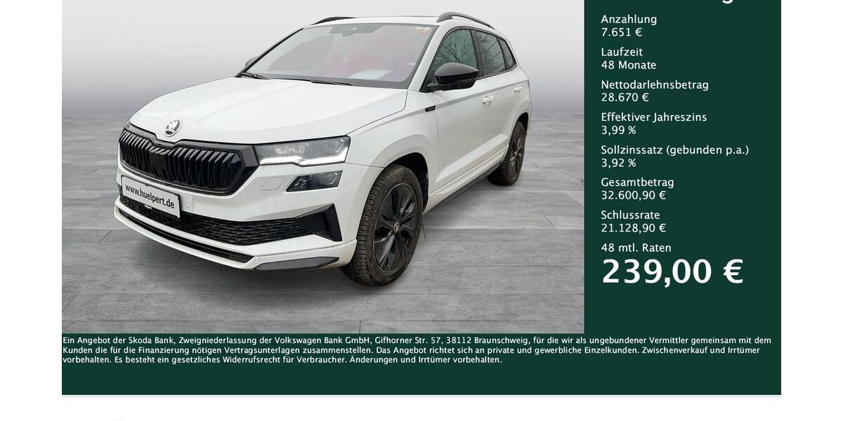 Skoda Karoq 21.954 km 35.919 &euro; Dortmund 44269