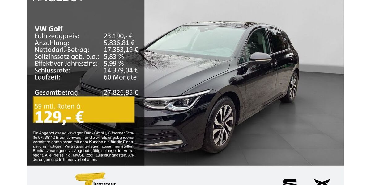 VW Golf 63.515 km 22.780 &euro; Gelsenkirchen OT Beckhausen 45899