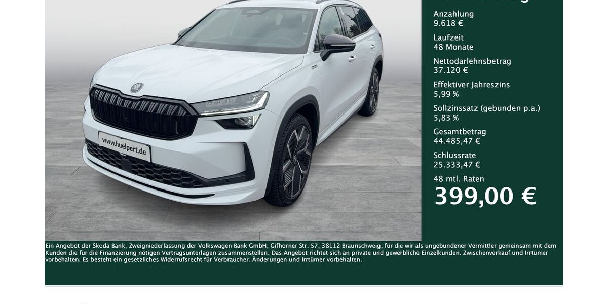 Skoda Kodiaq 17.369 km 46.738 &euro; Dortmund 44309