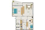 Etagenwohnung Lünen Brambauer - 3.5 Zimmer, 67 m&sup2;, 543&euro; | Angebot:25643769