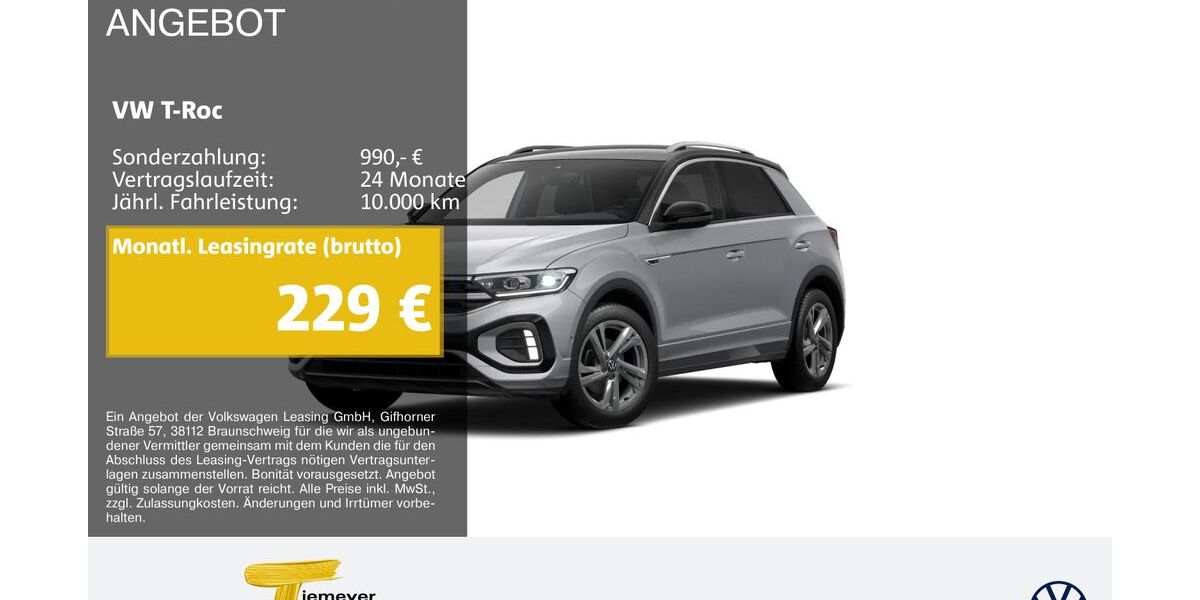 VW T-Roc 20.410 km 28.280 &euro; Dorsten 46282