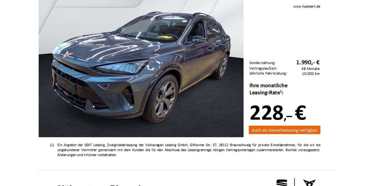 Cupra Formentor 16.341 km 32.000 &euro; Dortmund 44269