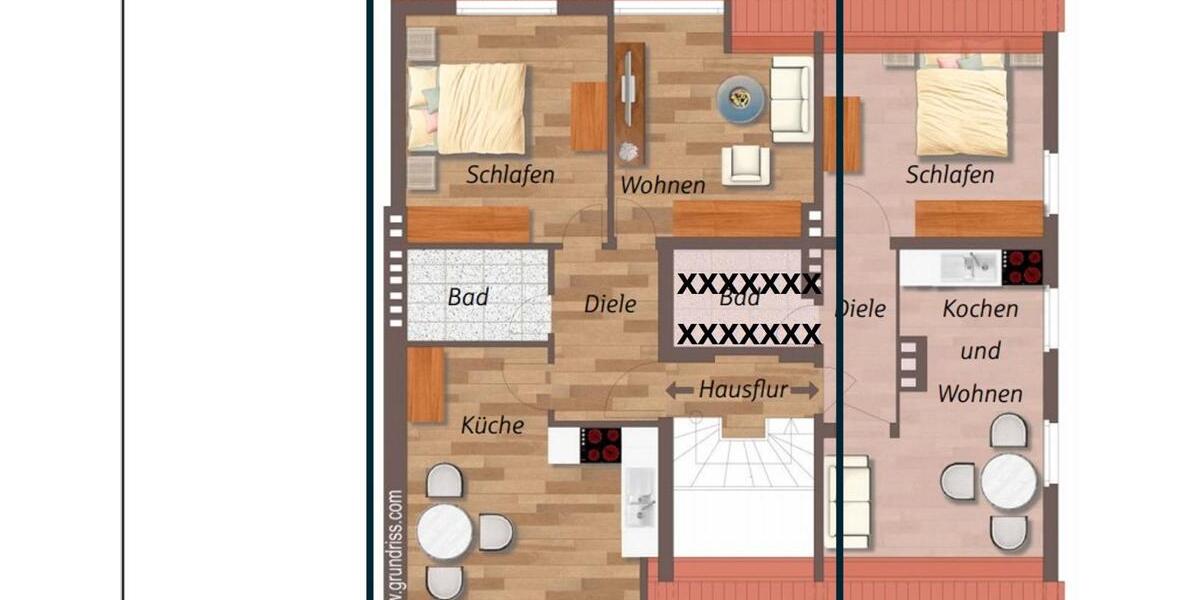 Dachgeschoßwohnung Oberhausen - 2 Zimmer, 50 m&sup2;, 590&euro; | Angebot:26405960